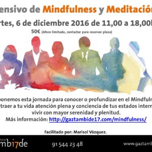 Intensivo de Mindfulness y Meditación